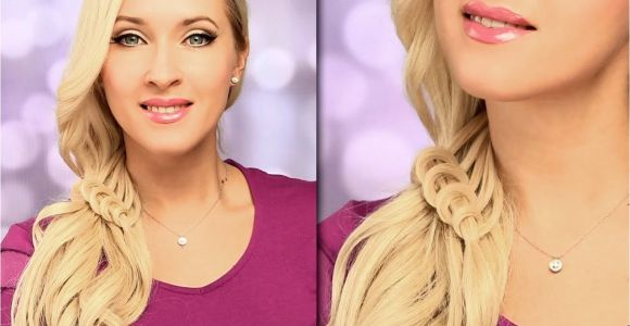 Lilith Moon Easy Hairstyles Braided Hairstyle for Everyday Cute and Easy Side Swept