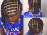 Little Black Girl Cornrow Hairstyles Natural Hairstyle for Girls Cornrows Beads Natural Hair