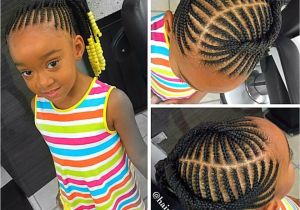 Little Black Girls Ponytail Hairstyles Kids Braided Ponytail Naturalista Pinterest