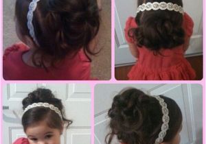 Little Girl Hairstyles for Flower Girl Flower Girl Hair Joanne S Wedding â¤ Pinterest