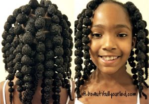 Little Girl Hairstyles for Mixed Hair Cute and Easy Hair Puff Balls Hairstyle for Little Girls to