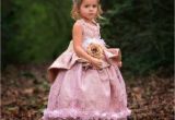 Little Girl Pageant Hairstyles Blush Pink Ball Gown Girls Pageant Dresses with Handmade Flowers