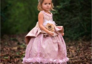 Little Girl Pageant Hairstyles Blush Pink Ball Gown Girls Pageant Dresses with Handmade Flowers