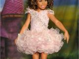 Little Girl Pageant Hairstyles Girl S Pageant Dresses F the Shoulder Ivory Beaded Pearls Ruffles