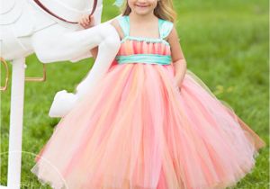 Little Girl Pageant Hairstyles Pageant Dresses for Little Girls Corals Peach Mint Green Sash