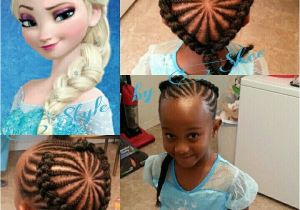 Little Kid Hairstyles In Braids My Version Of Elsa Hair by Blezzed Hands