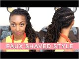 Loc Hairstyles On Youtube Loc Hairstyle Tutorial Rope Twist Pigtails & Laid Edges