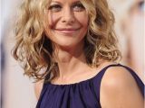 Long Bob Haircuts for Curly Hair Feminine soft Wavy Curly Long Bob Hairstyle Meg Ryan