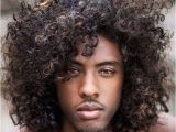 Long Curly Hairstyles for Black Men Black Guys with Long Hair Best Hairstyles for Black Men