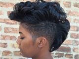 Long Curly Mohawk Hairstyles 25 Exquisite Curly Mohawk Hairstyles for Girls & Women