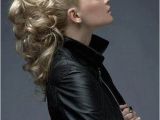 Long Curly Mohawk Hairstyles Frohawk Hairstyles for Women