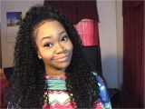 Long Curly Quick Weave Hairstyles Half Quick Weave Hairstyles