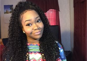 Long Curly Quick Weave Hairstyles Half Quick Weave Hairstyles