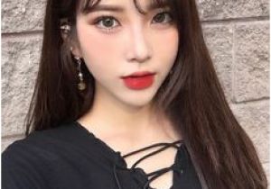 Long Hair with Bangs Korean 124 Best Korean Hairstyle Images On Pinterest