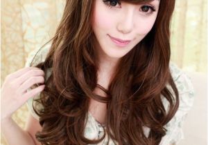 Long Hair with Bangs Korean Hairstyles New Korean Girl Hairstyles with Long Hair