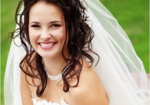 Long Hair with Veils Wedding Hairstyles Spring Wedding Hairstyles for Long Hair with Veil and