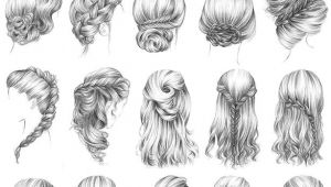 Long Hairstyles Drawing I Want to Try these All