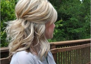 Long Hairstyles Half Updos Easy 35 Pretty Half Updo Wedding Hairstyles