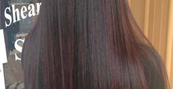 Long Hairstyles Red Highlights Subtle Red Highlights Hair Haven Pinterest