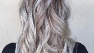 Long Hairstyles W Highlights Od Dark Hair with Silver Platinum Highlights