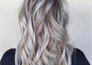 Long Hairstyles W Highlights Od Dark Hair with Silver Platinum Highlights