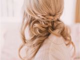 Loose Braided Bridal Hairstyles 16 Stunning Half Up Half Down Wedding Hairstyles