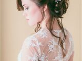 Loose Braided Bridal Hairstyles Hair Tutorial Loose Braided Updo