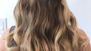 Loose Curls Hairstyles Pinterest soft Romantic Half Updo with Braids and Loose Curls
