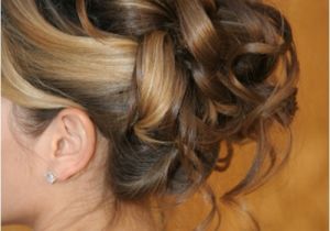 Loose Curly Updo Wedding Hairstyles formal Updo Big Loose Curls