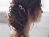 Loose Low Bun Wedding Hairstyles New Stylish Loose Low Bun Wedding Hairstyles 2017 2018