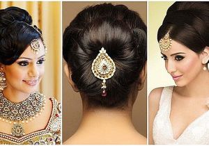 Low Bun Hairstyles for Indian Weddings Wedding Hairstyles Beautiful Low Bun Hairstyles for