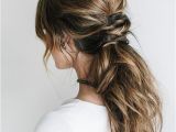 Low Ponytail Wedding Hairstyles 41 Trendy and Chic Messy Wedding Hairstyles Weddingomania