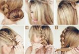 Making Easy Hairstyles How to Make the Big Braided Bun Elegant Hairstyle