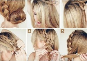 Making Easy Hairstyles How to Make the Big Braided Bun Elegant Hairstyle