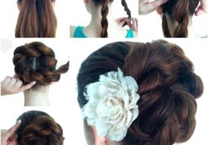 Making Easy Hairstyles Wonderful Diy Twist Double Rope Bun Hairstyle