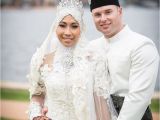 Malay Wedding Hairstyle Siti & Justin Celebrate In Style with Traditional Malay