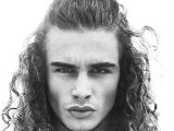 Male Long Curly Hairstyles Man Bun Hairstyle Guide for Curly Hair Men Man Bun Hairstyle