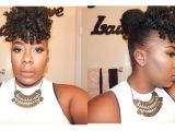 Marley Braid Bun Hairstyles Faux Bang and Bun Tutorial Marley Hair