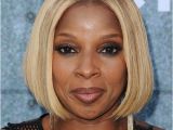 Mary J Blige Bob Haircut Mary J Blige Medium Straight formal Bob Hairstyle Medium