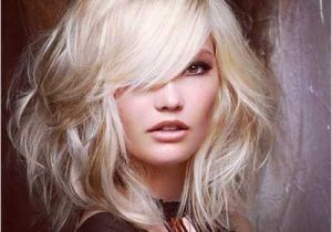 Medium Bob Haircuts with Side Bangs 15 Latest Long Bob with Side Swept Bangs