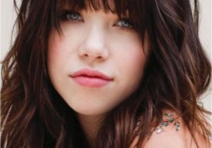 Medium Hairstyles Updos with Bangs 100 Cute Inspiration Hairstyles with Bangs for Long Round