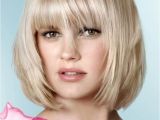 Medium Length Layered Bob Haircuts with Bangs Shoulder Length Bob Hairstyles with Bangs Style Wu with