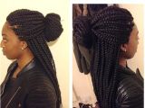 Medium Sized Braid Hairstyles Box Braids Medium Large Size Haircandy