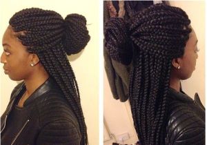 Medium Sized Braid Hairstyles Box Braids Medium Large Size Haircandy