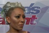 Mel B Hairstyles X Factor Mel B Storms Off America S Got Talent Set