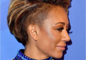 Mel B Short Hairstyles Mel B S Bodysuit From America S Got Talent Leaves Little to the