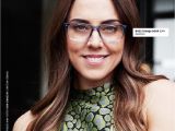 Mel C New Hairstyle Melanie C Wears Crystal Blue Acetate Glasses by Boss orange