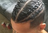 Mens Braided Hairstyles Pictures Best Fade Haircut with Braided Bun & for Men