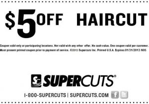 Mens Haircut Coupons Free Hair Cut Voucher 2014