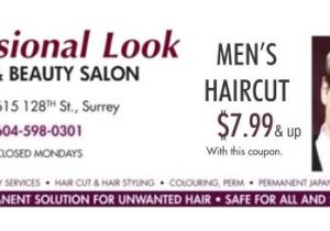 Mens Haircut Coupons Men S Haircut $7 99 & Up at Professional Look Hair